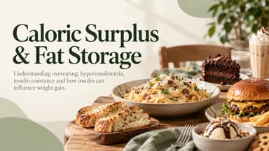 How Overeating Affects Insulin and Fat Storage