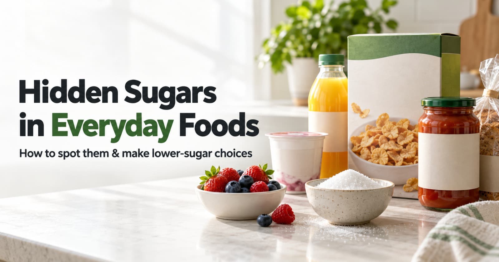 Reading nutrition labels to find sneaky sugar aliases in processed food